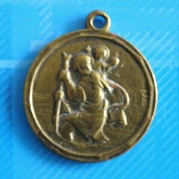 Médaille Saint Christophe polie – Médailles Becker, La Médaille Française