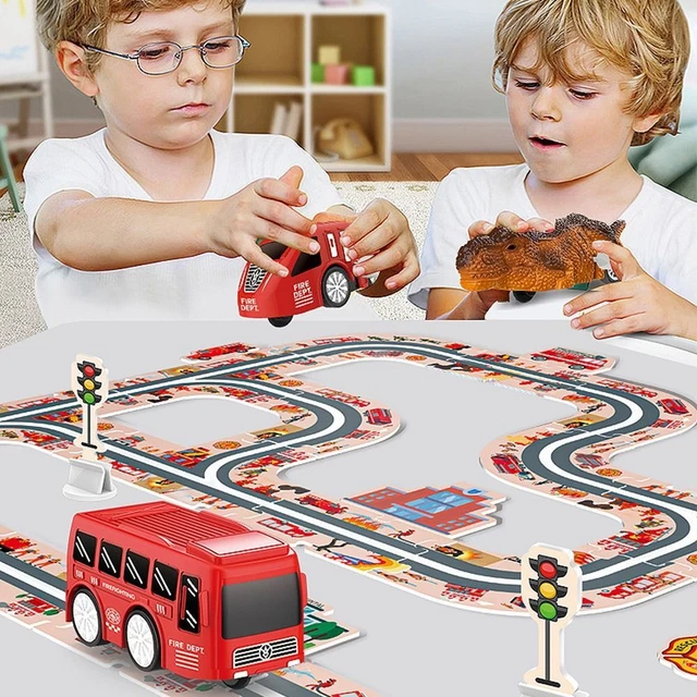 Dinosaur Puzzles Track Car Set Children's Vehicles Toy  Children's Toy