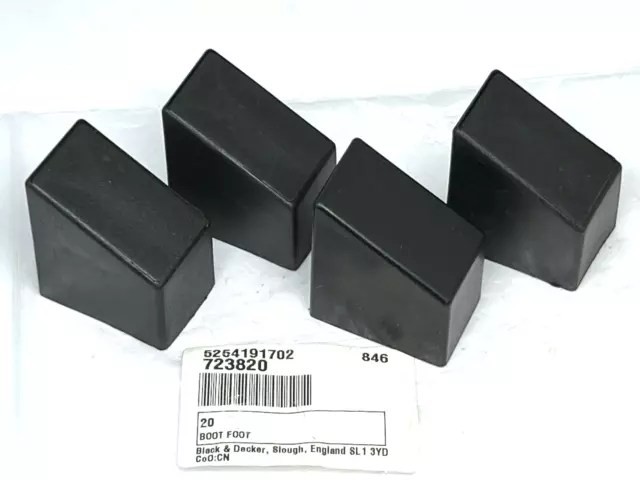 4pcs Genuine Black & Decker Workmate Rubber Foot Feet Fits: WM300 WM301 X40000