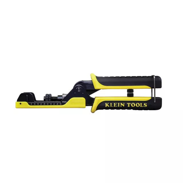 Klein Tools VDV211-100 Extended Reach Multi-Connector Compression Coax Crimper