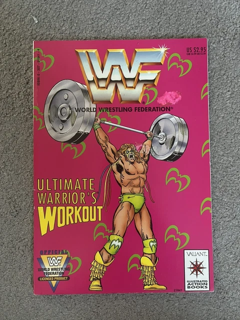 Rouges Workout Comic ULTIMATE WARRIOR'S WORKOUT Comic WWF £14.00 - PicClick UK