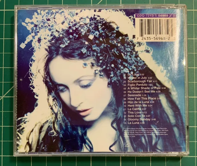 SARAH BRIGHTMAN, LA LUNA, Angel, 2000 CD. VeryCleanDisc $7.00 - PicClick