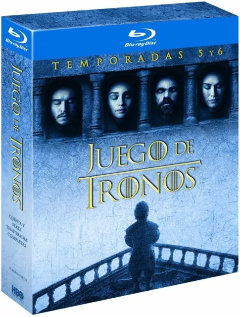 Juego De Tronos - Temporadas 5 Y 6  Blu-Ray Disc - Castellano