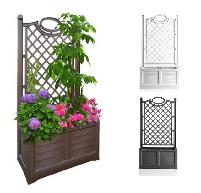 Fioriera Con Grigliato In Plastica 80x42,5x150h Cm Bama | Perrone Shop - Foto 9