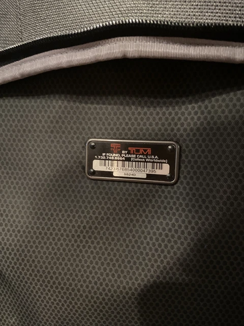 Tumi 'T-Tech' Expandable 26" Upright Suitcase Black Rolling Wheeled MSRP $595 3