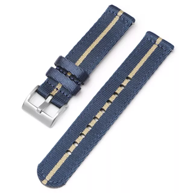 18/20/22/24MM Nylon Canvas Strap For Omega AT150 Seamaster 300 Watch Accessories
