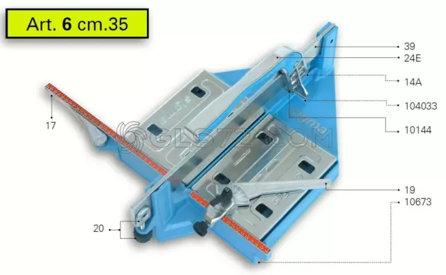 Piezas De Repuesto Repuestos Y Accesorios Para Azulejo Cortador Sigma 6