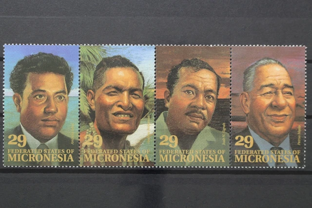 Mikronesien, MiNr. 298-301, Viererstreifen, postfrisch / MNH - 644609