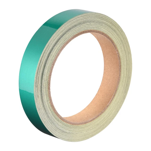 Reflektierendes Klebeband 20 mm x 25 m wasserdichtes Warnband im Freien grün
