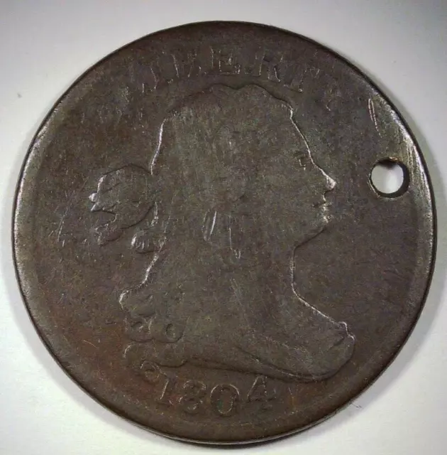 1804 Draped Bust Half Cent