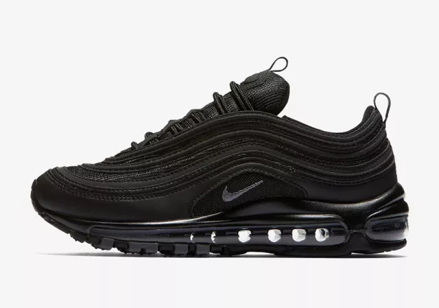 NIKE AIR MAX 97 OG BLACK originali 100% SCATOLO E BOX - TRIPLE BLACK