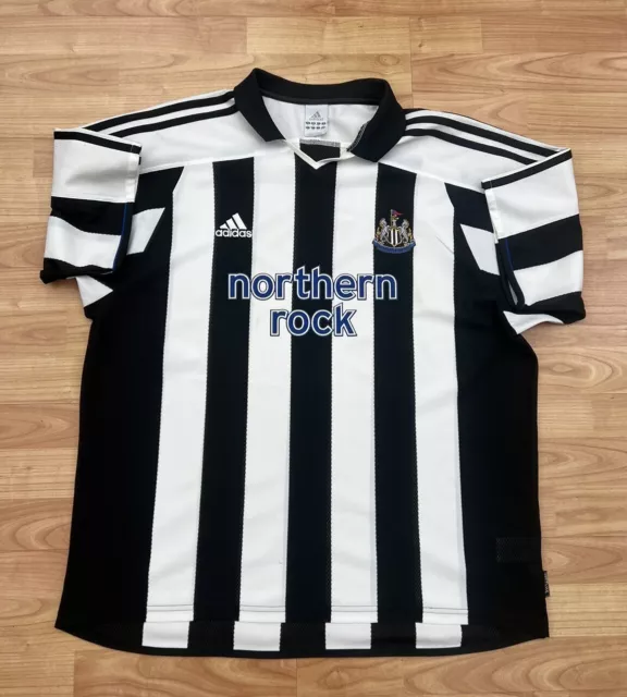 Men’s Adidas Newcastle United 04/05 Home Shirt XL Shearer