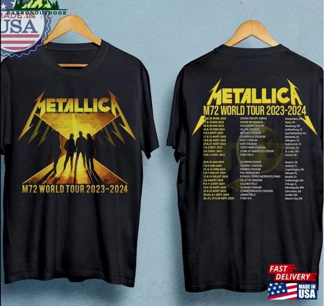 Metallica Black Album T-Shirt - 100% Cotton, Pre-Shrunk, Band Music Fan Gift - View #5