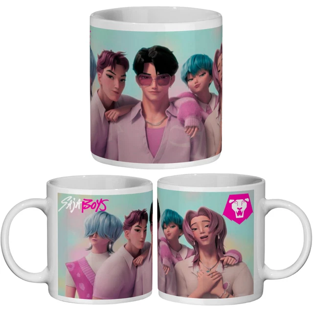 SAJA BOYS KPOP Demon Hunters Mug K Pop Korean Boy Band Fan Gift Cup ...