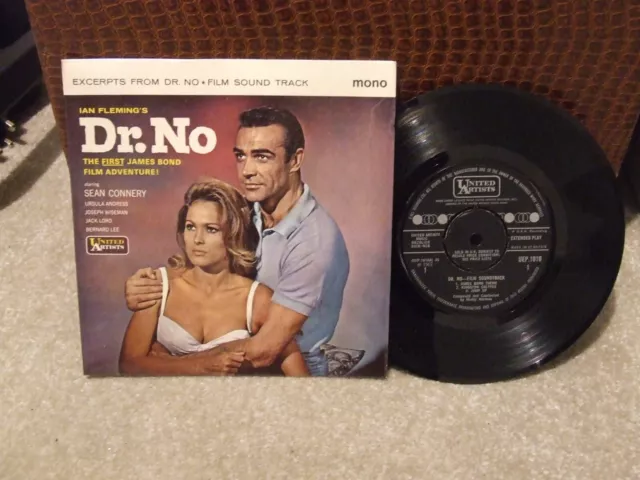 7" Picture Sleeve Ep  James Bond Dr No Soundtrack Uep1010