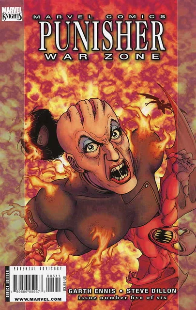 Punisher: War Zone (2nd Series) #5 VF/NM; Marvel | Garth Ennis - we combine ship