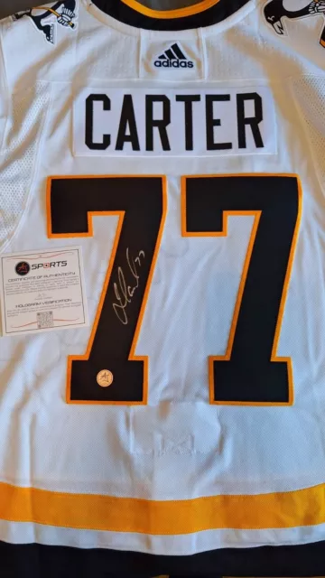 NHL Pittsburgh Penguin #77 Carter Official Authentic And Certified Jersey