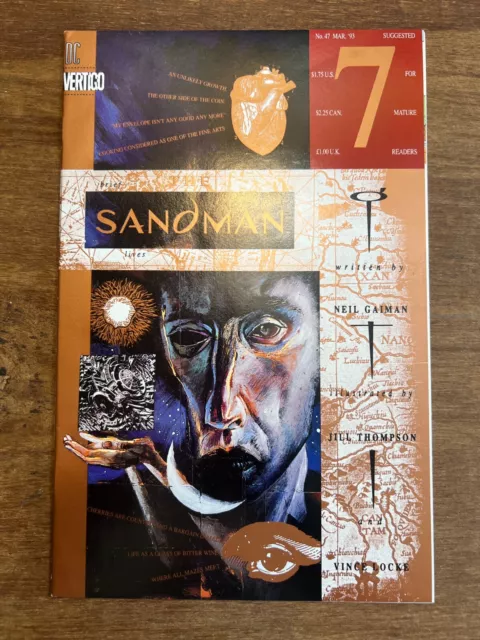 Sandman 47 DC Vertigo Comics Neil Gaiman Brief Lives Pt 7 1993