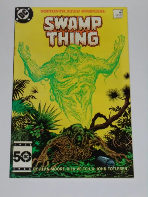 Swamp Thing 37 1st John Constantine Unread High Grade DC Comic