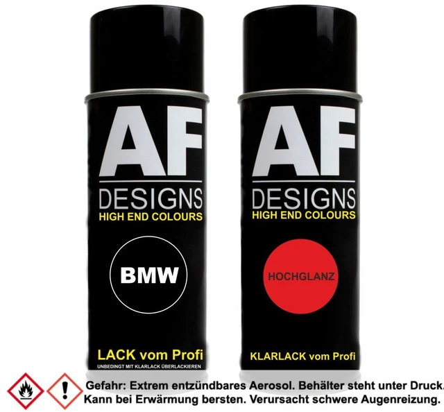 Original BMW Lackspray Zweischicht Klarlack Set Dekorsilber Met A55
