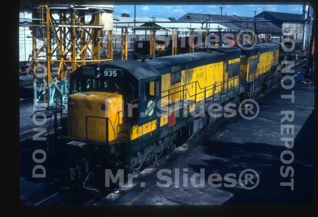 Original Slide C&NW Ry. Chicago & North Western Rare U30Cs 935 & 936 In Mexico