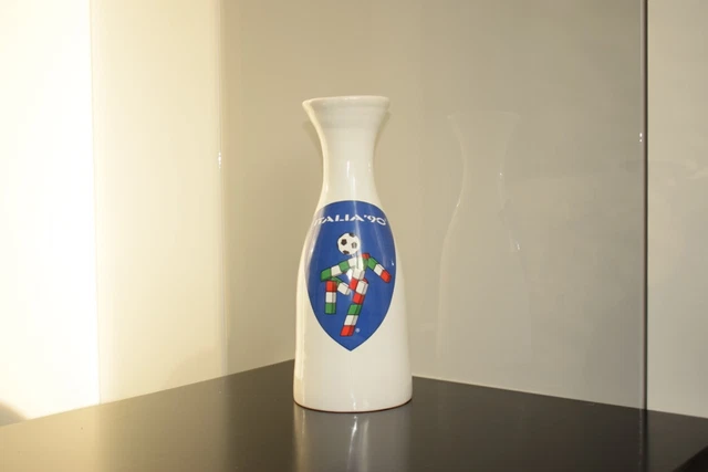 Carreau Décoratif Céramique Italie – Coupe Du Monde De Foot 90's – Vintage