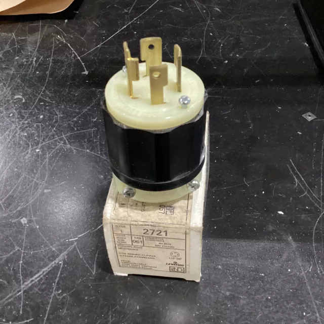 Leviton 2721 Locking Plug #289F110