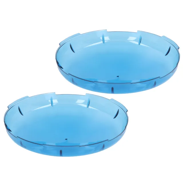 2x 19cm Pool Lamp Lens Cover Light Blue Transparent Lid For HAYWARD AMERILITE BS