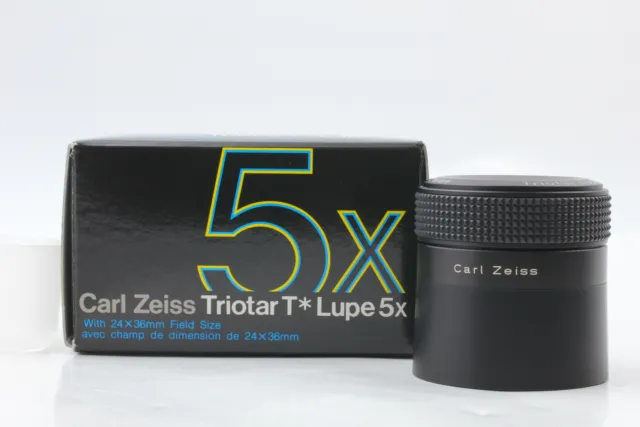 【 MINT in Box 】 Contax Carl Zeiss Triotar T 5X Lupe Loupe From JAPAN