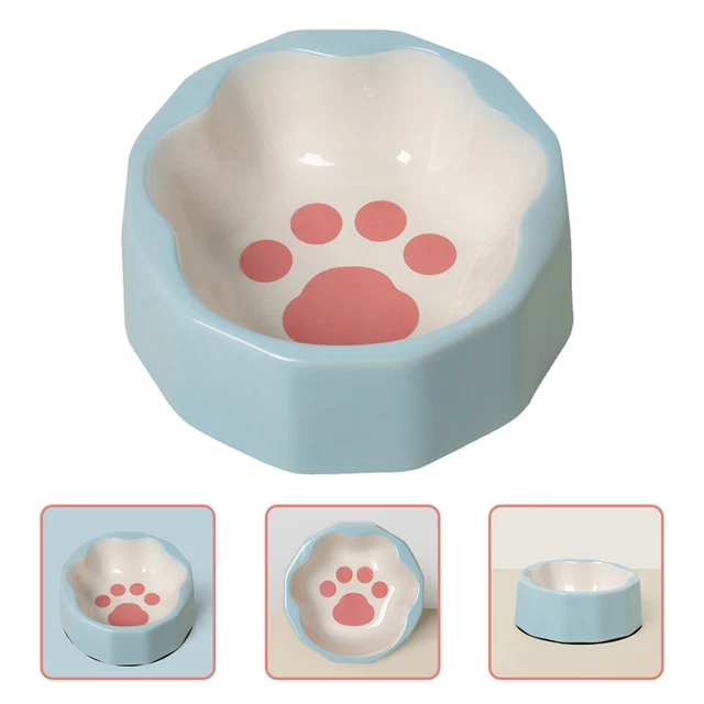 Cat Feeder Ceramic Pet Food Bowl Ceramic Water Bowl Ceramic Cat Bowls Kitten