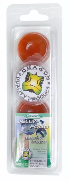 Dragon Jelly Food Fruchtnektar - Sorte: BROWN CANDY - Menge: 4 Stück