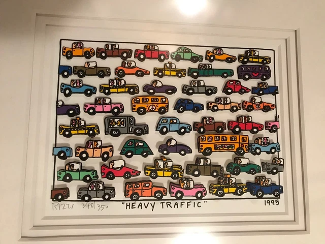 RIZZI　ジェームス•リジィ　HEAVY TRAFFIC 1995 RIZZI ジェームス•リジィ HEAVY TRAFFIC 1995 Sold at Auction