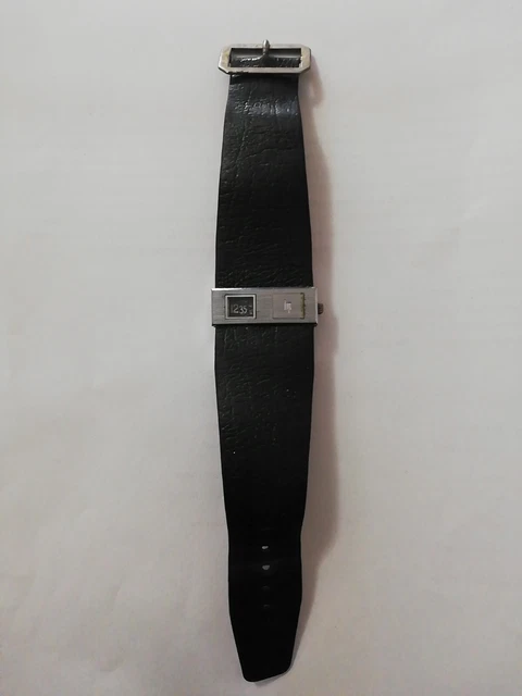Montre Homme LIP Baschmakoff - Acier Chrome, Cadran à Heure Sautante - Mouvement Automatique - Occasion
