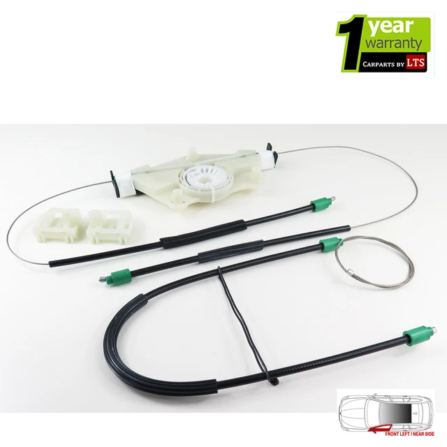 Skoda FABIA Electric Window Regulator Kit Front LEFT