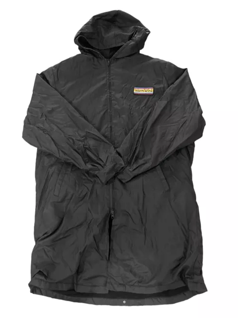 Black Polartec The Warmer By Warm Wind Long  Jacket  Men’s Size XL