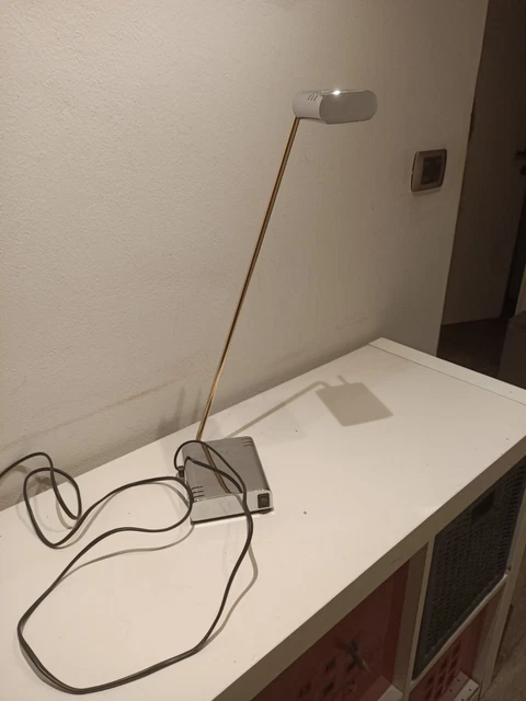 lampada da Tavolo Vintage Rondo Minirondo Metallo Bicolor