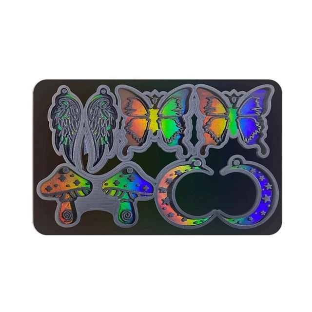 Butterflies Silicone Mold for DIY Keychain Earrings Epoxy Resin Jewellery Making