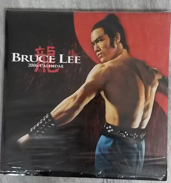 Calendrier Bruce Lee 2006 neuf dans son emballage