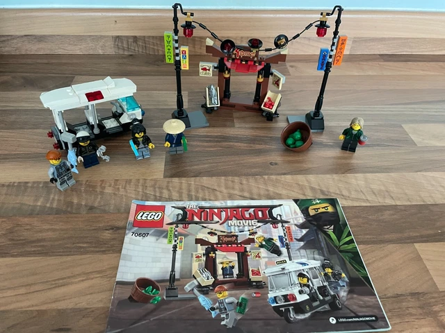 LEGO 70607 NINJAGO Movie Police Tuc-Tuc +Ins No Minifigures Or