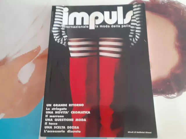 IMPULS  N 75  CATALOGUE MAGASINE  CHAUSSURES  SHOES PELLE fashion mode  milan