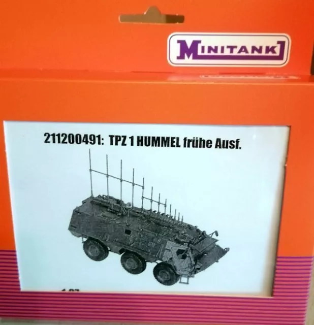 Minitanks - Made by Arsenal M - TPZ 1 HUMMEL frühe Ausführung - NEU & OVP