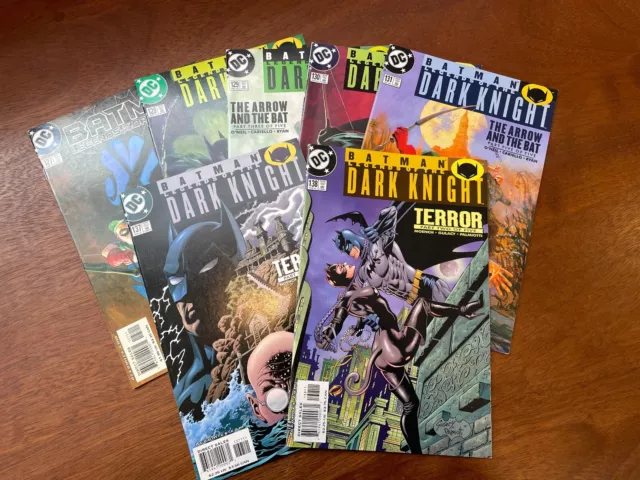 7x Legends of the Dark Knight (DC Comics 2000-01 Batman) Issues 127-131, 137-138