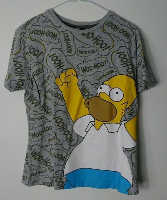 Official The Simpsons Homer T Shirt Size M
