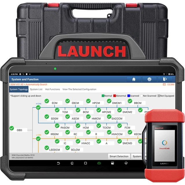 LAUNCH X431 PAD VII PAD 7 Elite Auto OBD2 Scanner ECU Programmatore Codifica IMMO