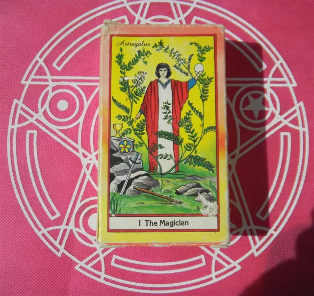 THE HERBAL TAROT MICHAEL TIERRA 1988 GAMES 78 Tarocchi CARDS Instruction ENGLISH