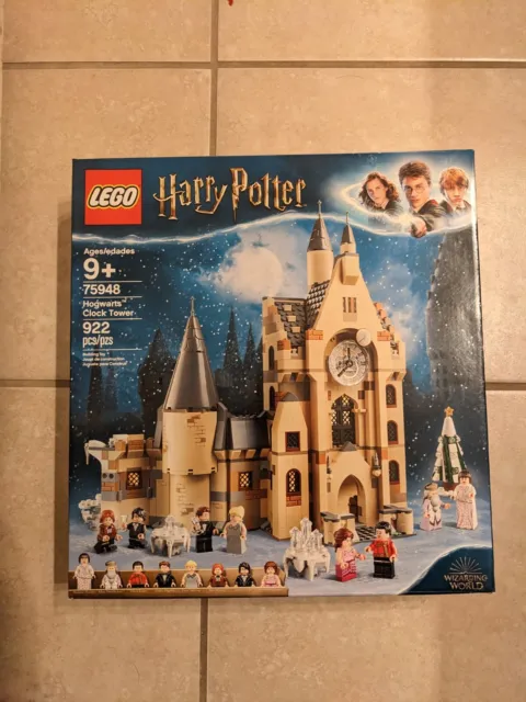New retired Sealed LEGO Harry Potter Hogwarts Clock Tower 75948 Build & Play Set