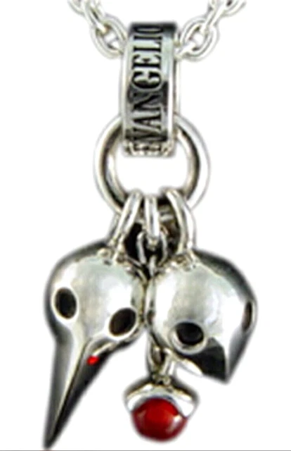 Evangelion Sakiel Core Silver Necklace Pendant Kobo Hanakarakusa Collaboration