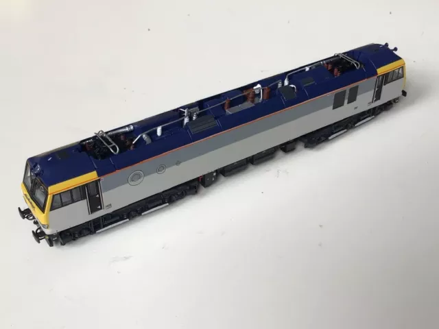 Revolution Trains N Gauge N920XX Un-numbered Class 92 in BR Triple Grey livery