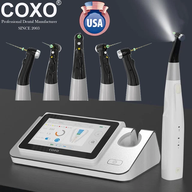 COXO Dental Endo Motor with Apex Locator Cordless LED Endodontic C SMART I Pilot