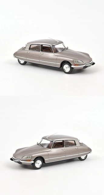 1/43 NOREV Citroën DS 23 Pallas 1972 Scarabée Brun Voiture Collection 158075